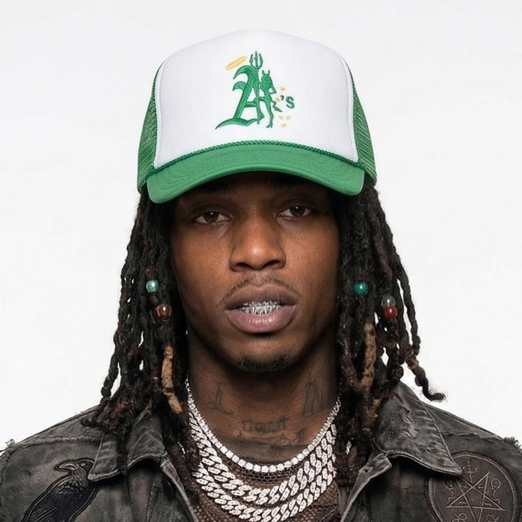 Green A's Trucker