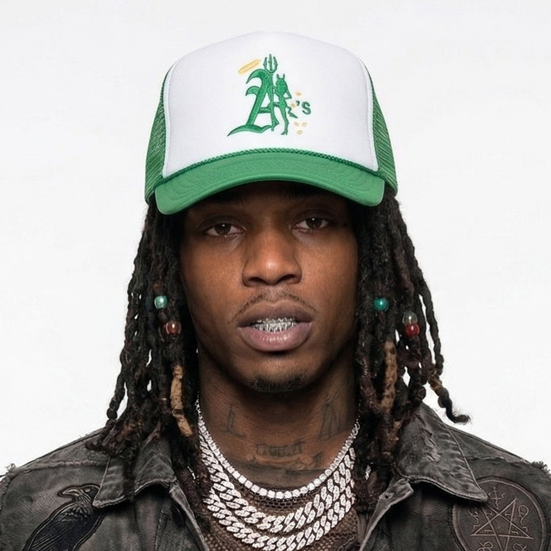 Green A's Trucker