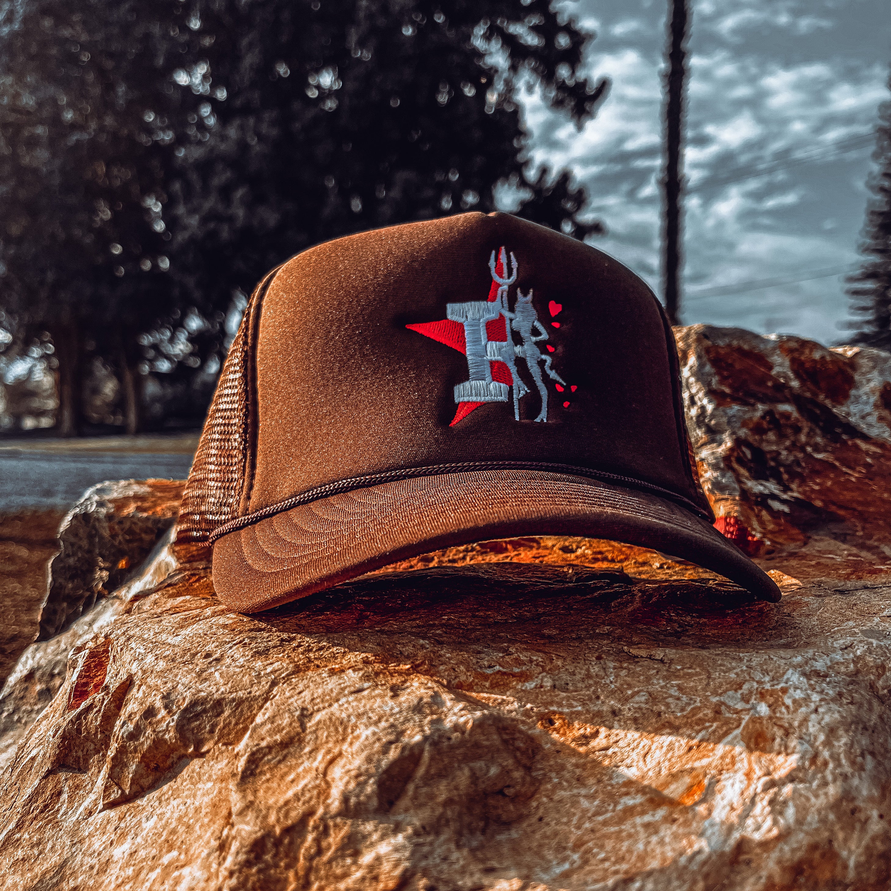 Mocha Houston Trucker