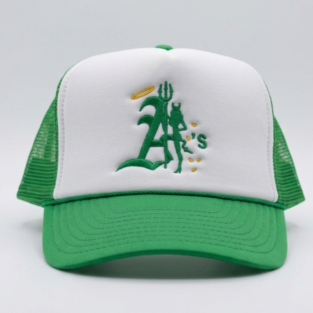 Green A's Trucker