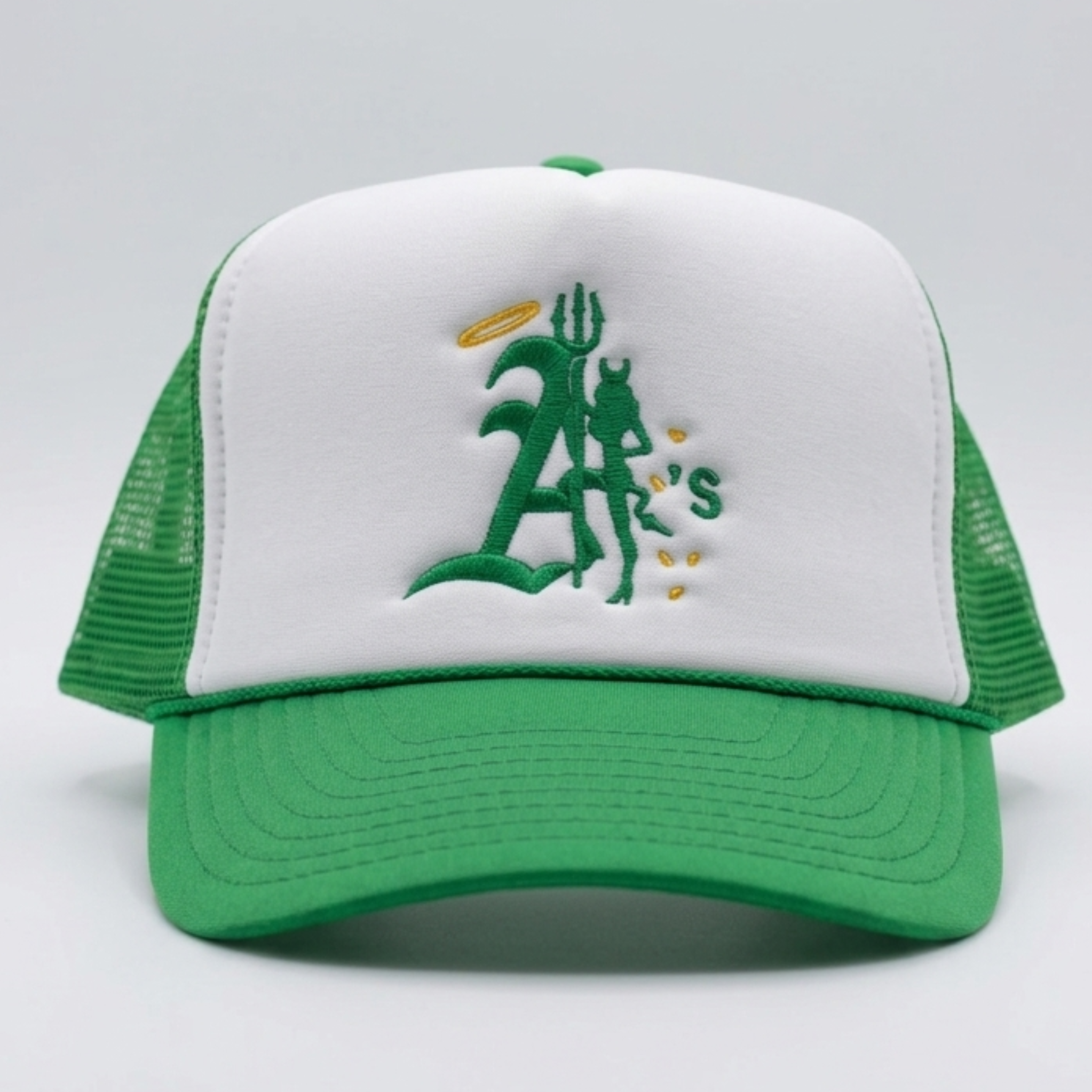 Green A's Trucker